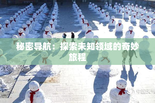 秘密导航：探索未知领域的奇妙旅程