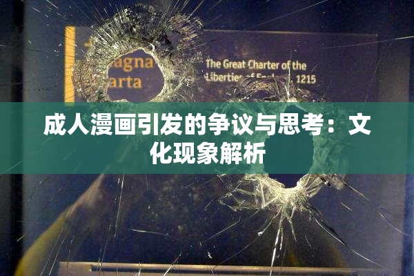 成人漫画引发的争议与思考：文化现象解析