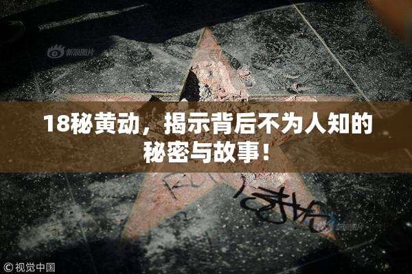 18秘黄动，揭示背后不为人知的秘密与故事！