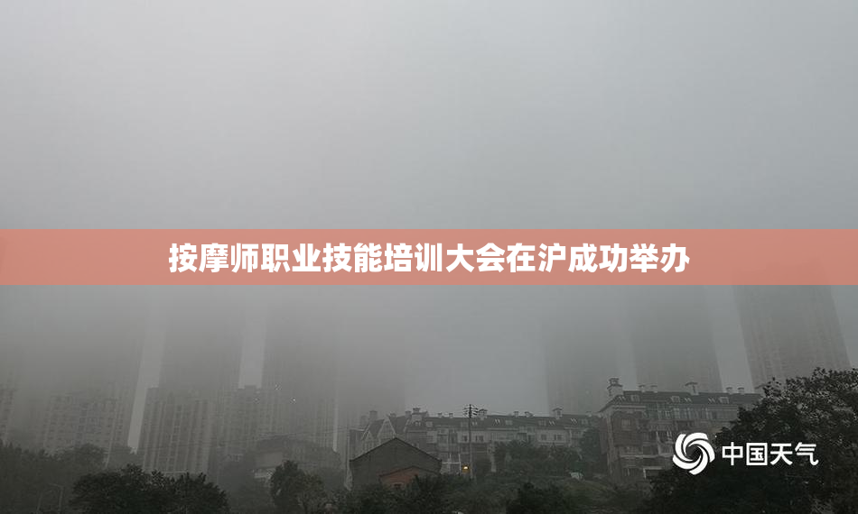 按摩师职业技能培训大会在沪成功举办