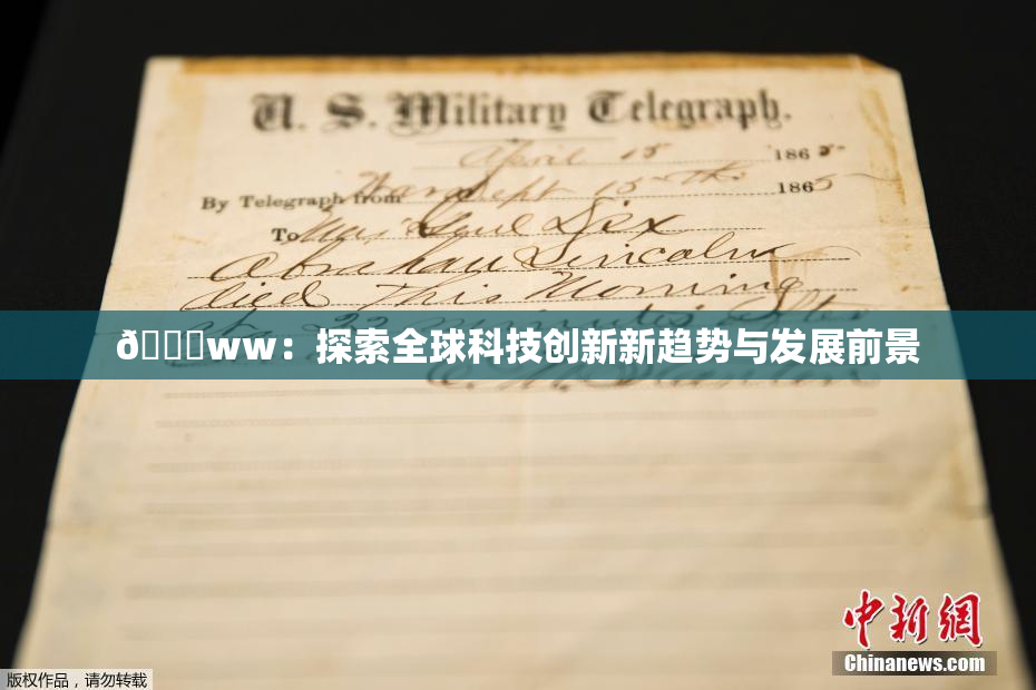 🔞ww：探索全球科技创新新趋势与发展前景