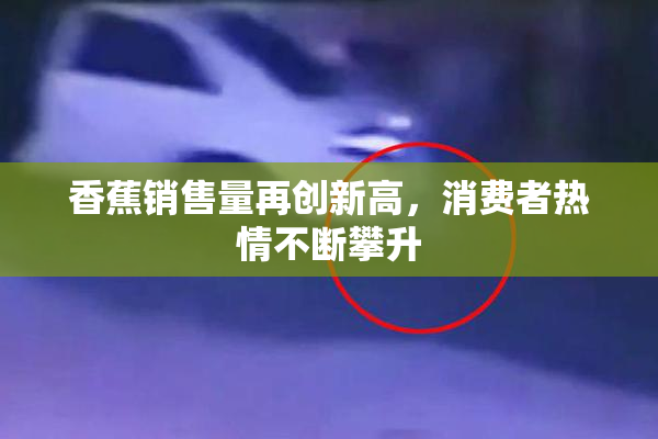 香蕉销售量再创新高，消费者热情不断攀升