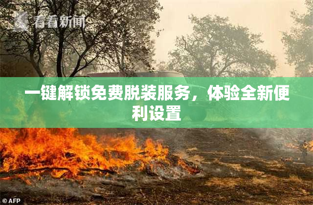 一键解锁免费脱装服务，体验全新便利设置
