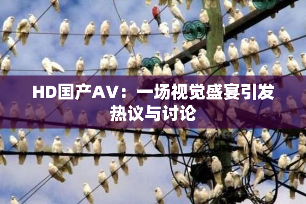 HD国产AV：一场视觉盛宴引发热议与讨论