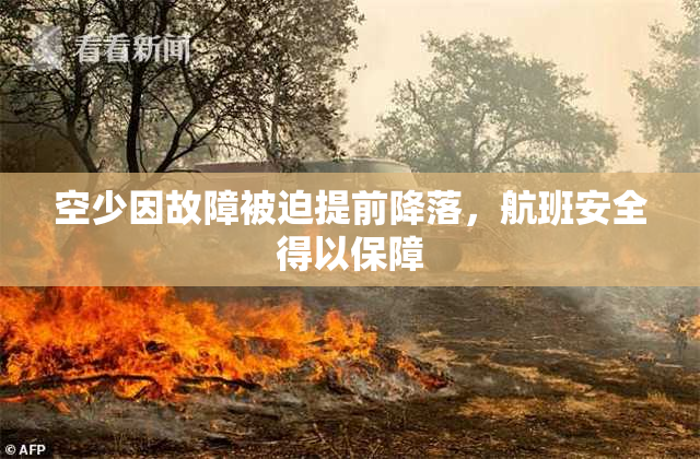 空少因故障被迫提前降落，航班安全得以保障
