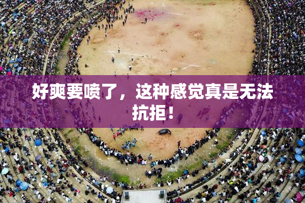 好爽要喷了，这种感觉真是无法抗拒！
