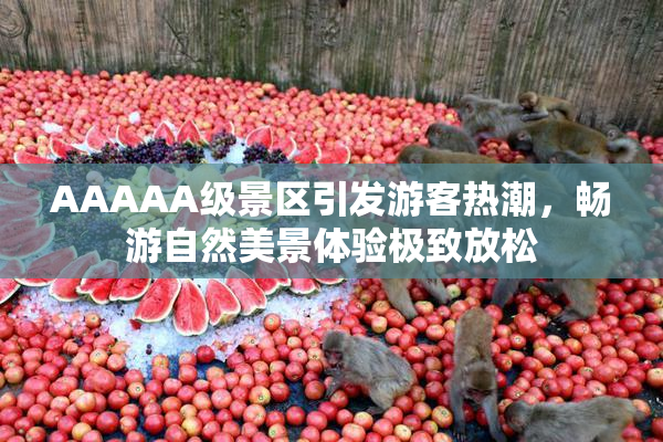 AAAAA级景区引发游客热潮，畅游自然美景体验极致放松