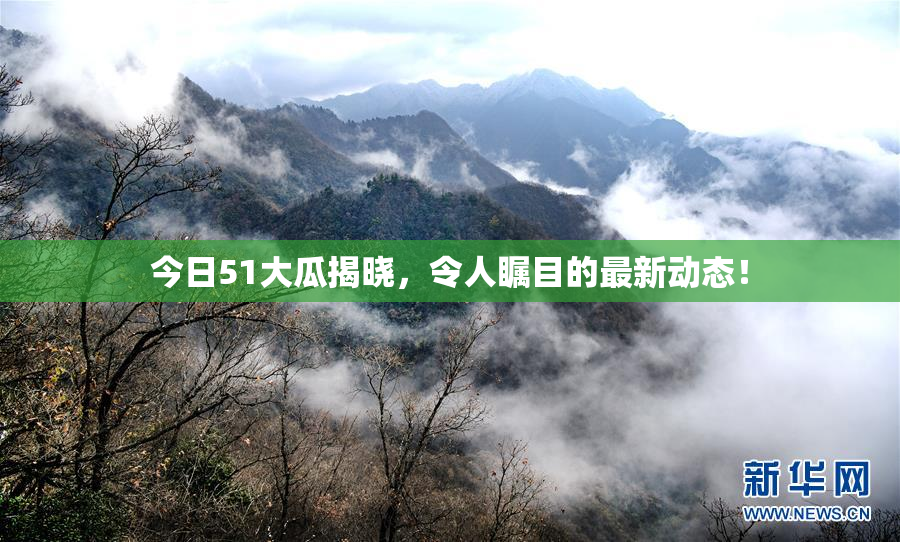 今日51大瓜揭晓，令人瞩目的最新动态！