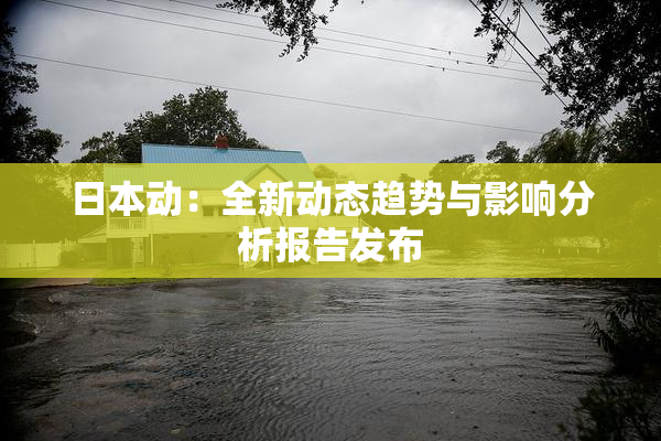 日本动：全新动态趋势与影响分析报告发布