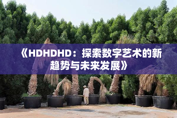 《HDHDHD：探索数字艺术的新趋势与未来发展》