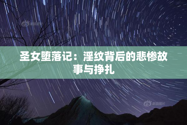 圣女堕落记：淫纹背后的悲惨故事与挣扎