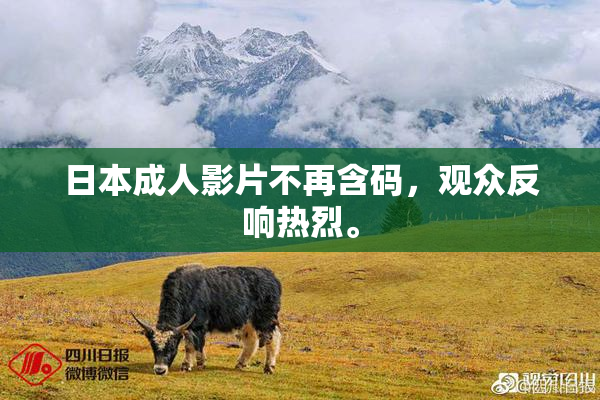 日本成人影片不再含码，观众反响热烈。