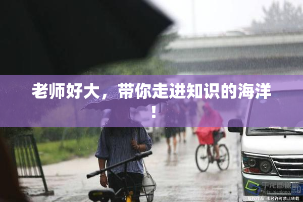 老师好大，带你走进知识的海洋！
