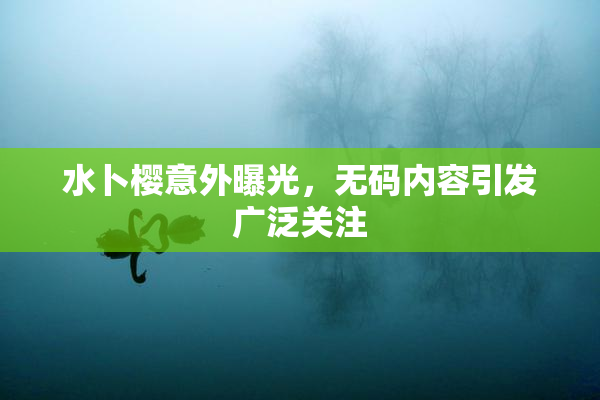 水卜樱意外曝光，无码内容引发广泛关注