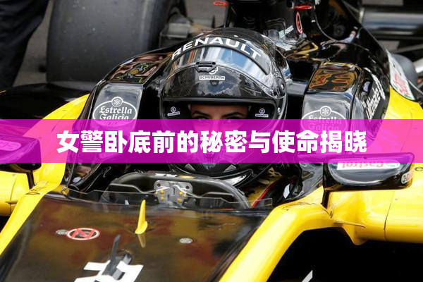 女警卧底前的秘密与使命揭晓