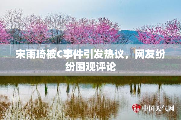 宋雨琦被C事件引发热议，网友纷纷围观评论