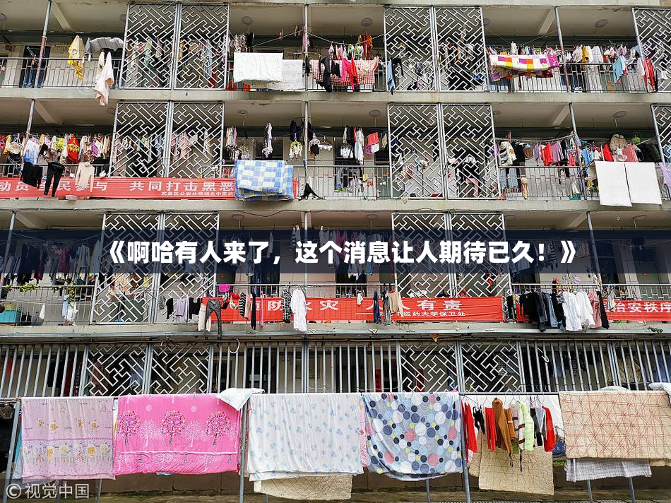 《啊哈有人来了，这个消息让人期待已久！》