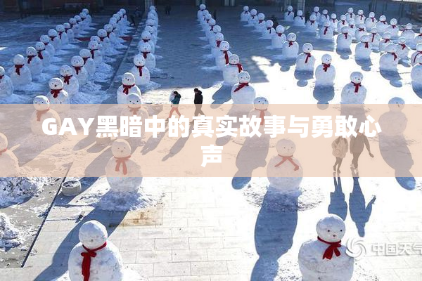 GAY黑暗中的真实故事与勇敢心声