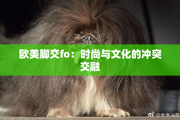 欧美脚交fo：时尚与文化的冲突交融