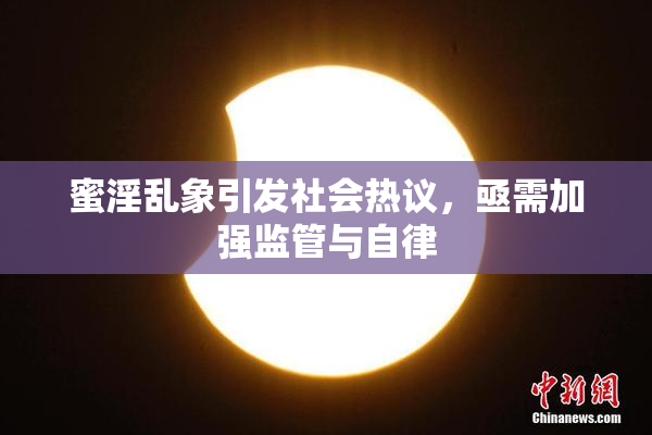 蜜淫乱象引发社会热议，亟需加强监管与自律