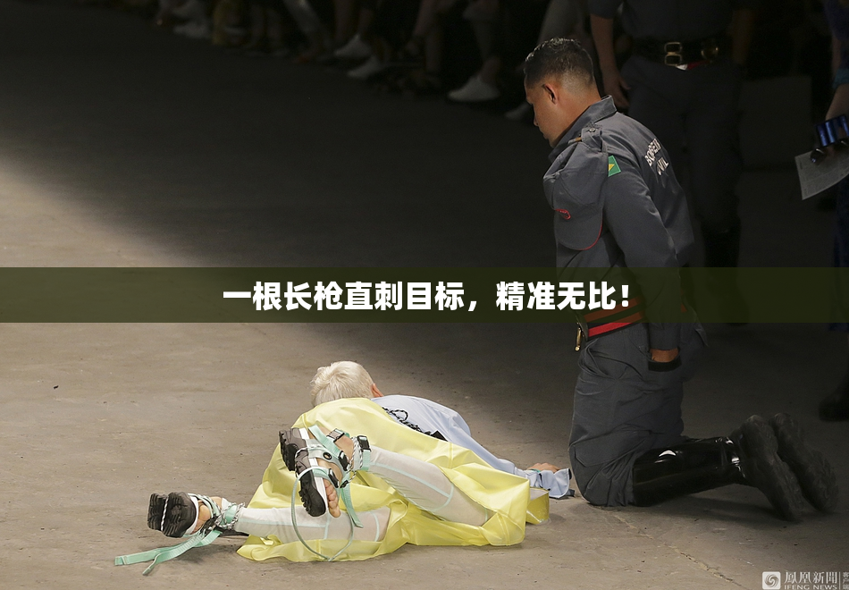 一根长枪直刺目标，精准无比！