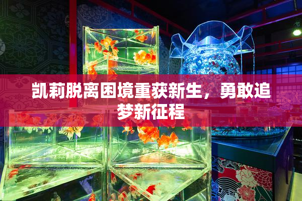 凯莉脱离困境重获新生，勇敢追梦新征程