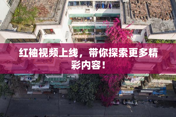 红袖视频上线，带你探索更多精彩内容！