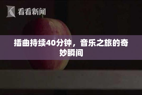 插曲持续40分钟，音乐之旅的奇妙瞬间