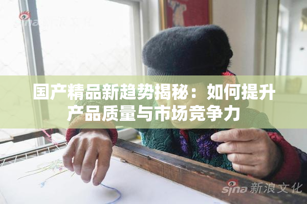 国产精品新趋势揭秘：如何提升产品质量与市场竞争力