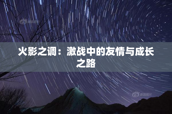 火影之调：激战中的友情与成长之路