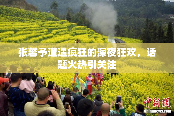 张馨予遭遇疯狂的深夜狂欢，话题火热引关注