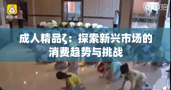 成人精品ζ：探索新兴市场的消费趋势与挑战
