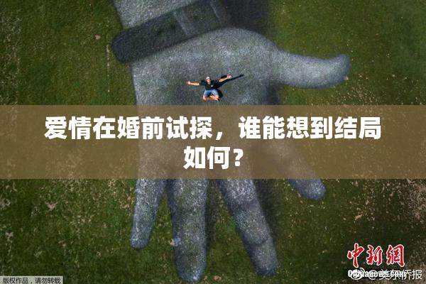 爱情在婚前试探，谁能想到结局如何？