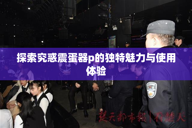 探索究惑震蛋器p的独特魅力与使用体验
