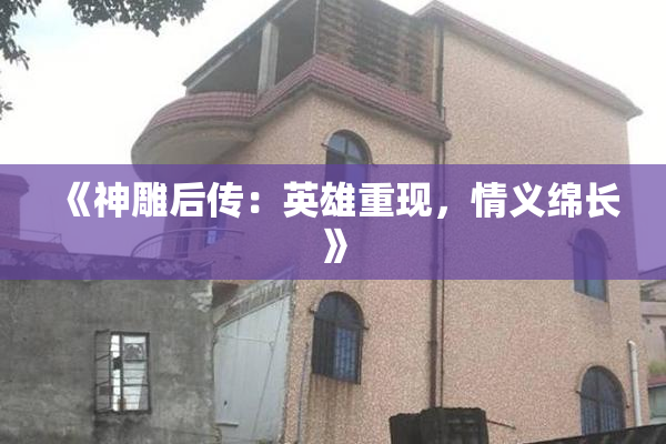 《神雕后传：英雄重现，情义绵长》