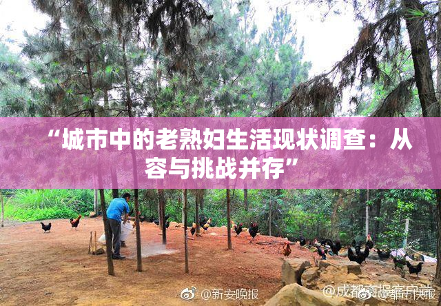 “城市中的老熟妇生活现状调查：从容与挑战并存”