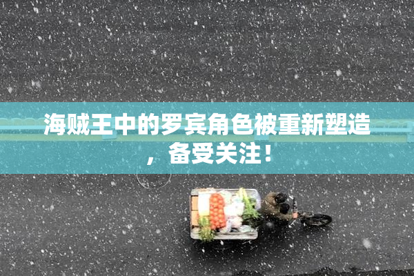海贼王中的罗宾角色被重新塑造，备受关注！