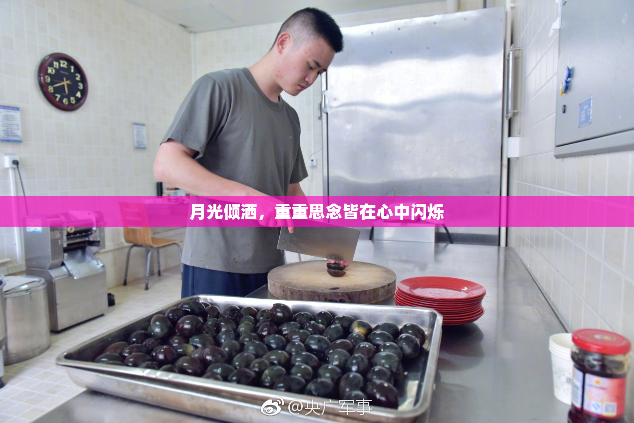月光倾洒，重重思念皆在心中闪烁