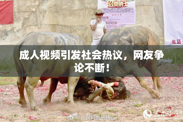 成人视频引发社会热议，网友争论不断！