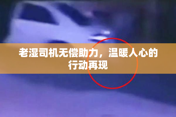 老湿司机无偿助力，温暖人心的行动再现