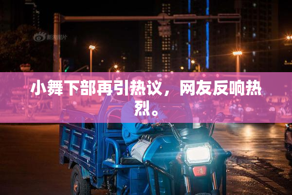 小舞下部再引热议，网友反响热烈。