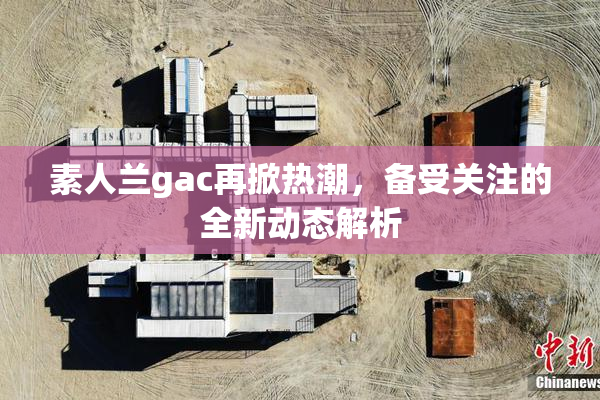素人兰gac再掀热潮，备受关注的全新动态解析