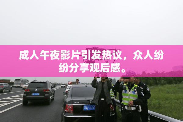 成人午夜影片引发热议，众人纷纷分享观后感。