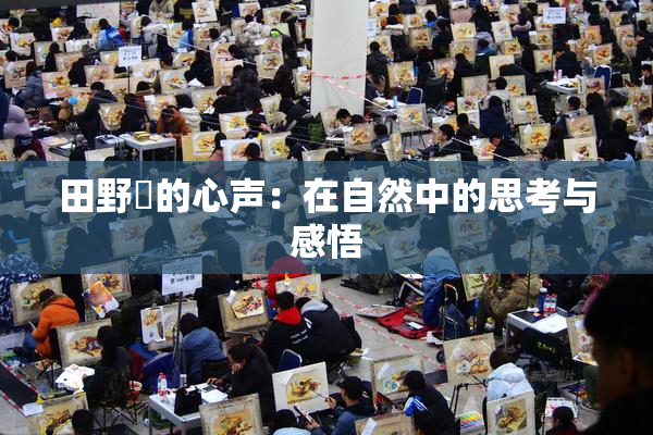 田野憂的心声：在自然中的思考与感悟