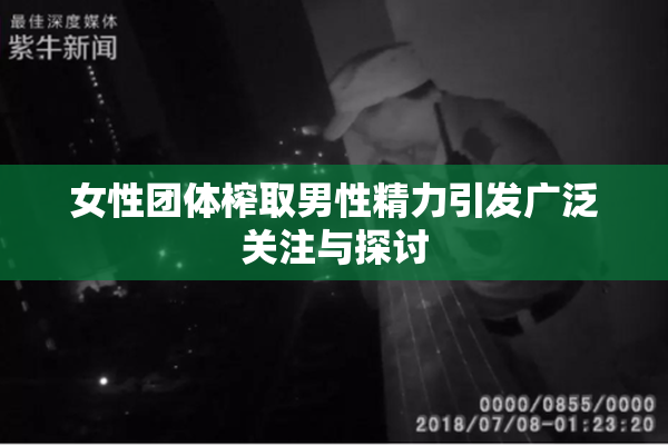 女性团体榨取男性精力引发广泛关注与探讨