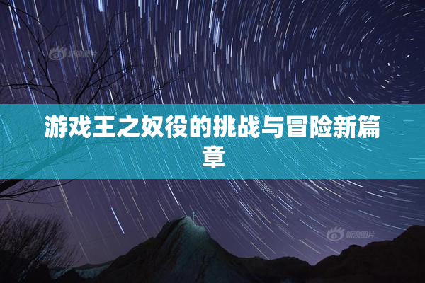 游戏王之奴役的挑战与冒险新篇章
