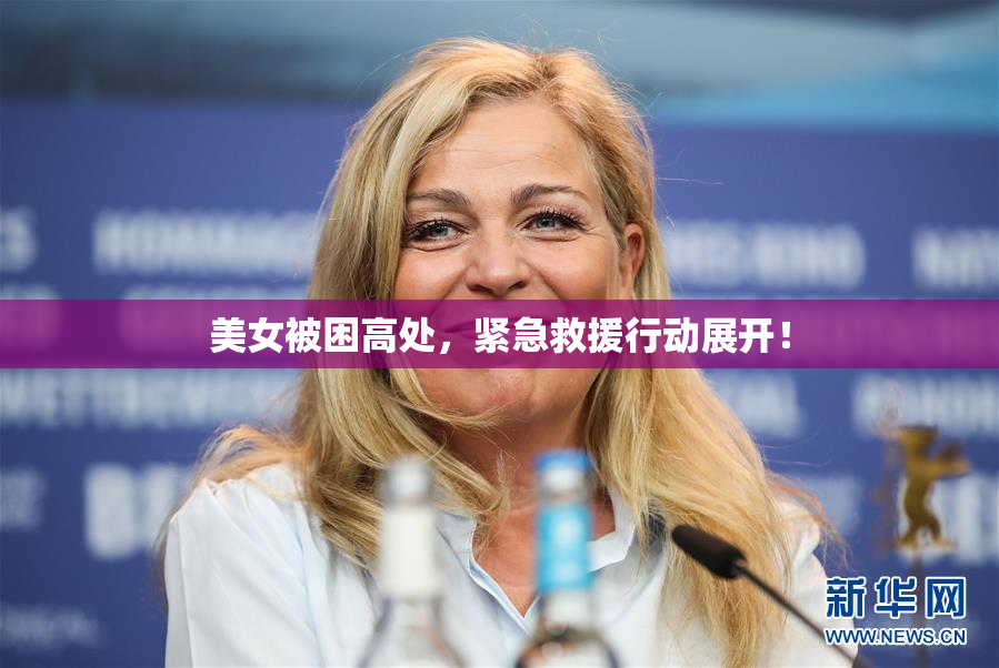 美女被困高处，紧急救援行动展开！