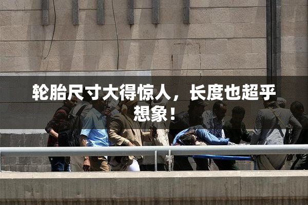 轮胎尺寸大得惊人，长度也超乎想象！