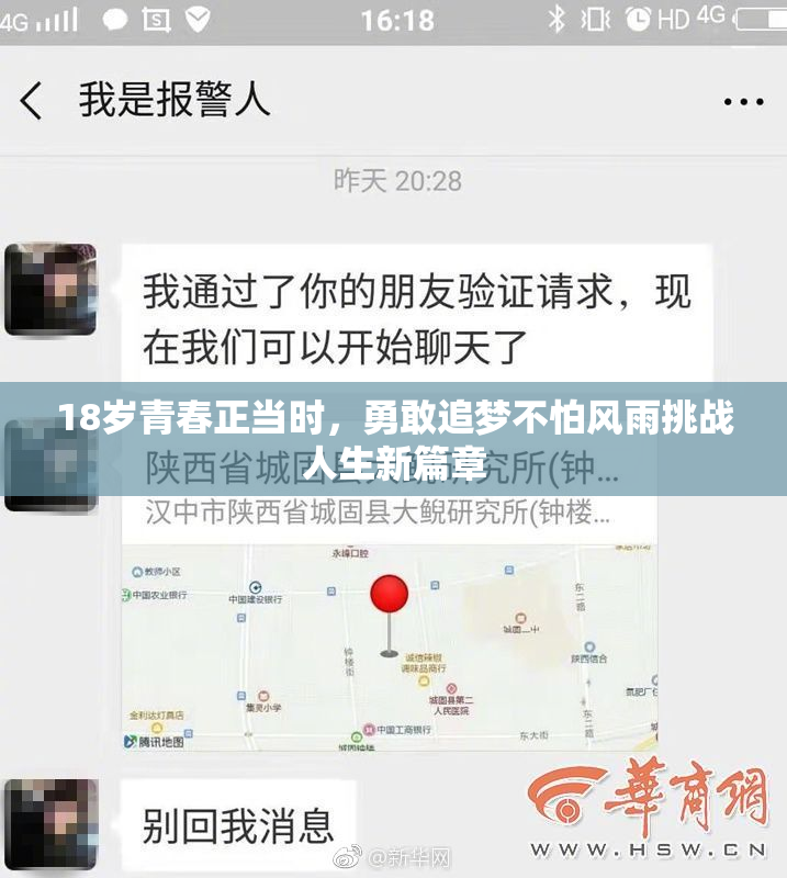 18岁青春正当时，勇敢追梦不怕风雨挑战人生新篇章