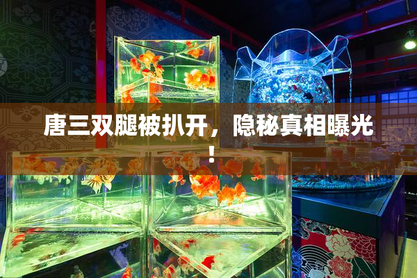 唐三双腿被扒开，隐秘真相曝光！